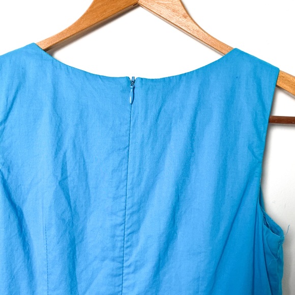 Vintage A Line Art Deco Abstract Retro Dress - Picture 4 of 6